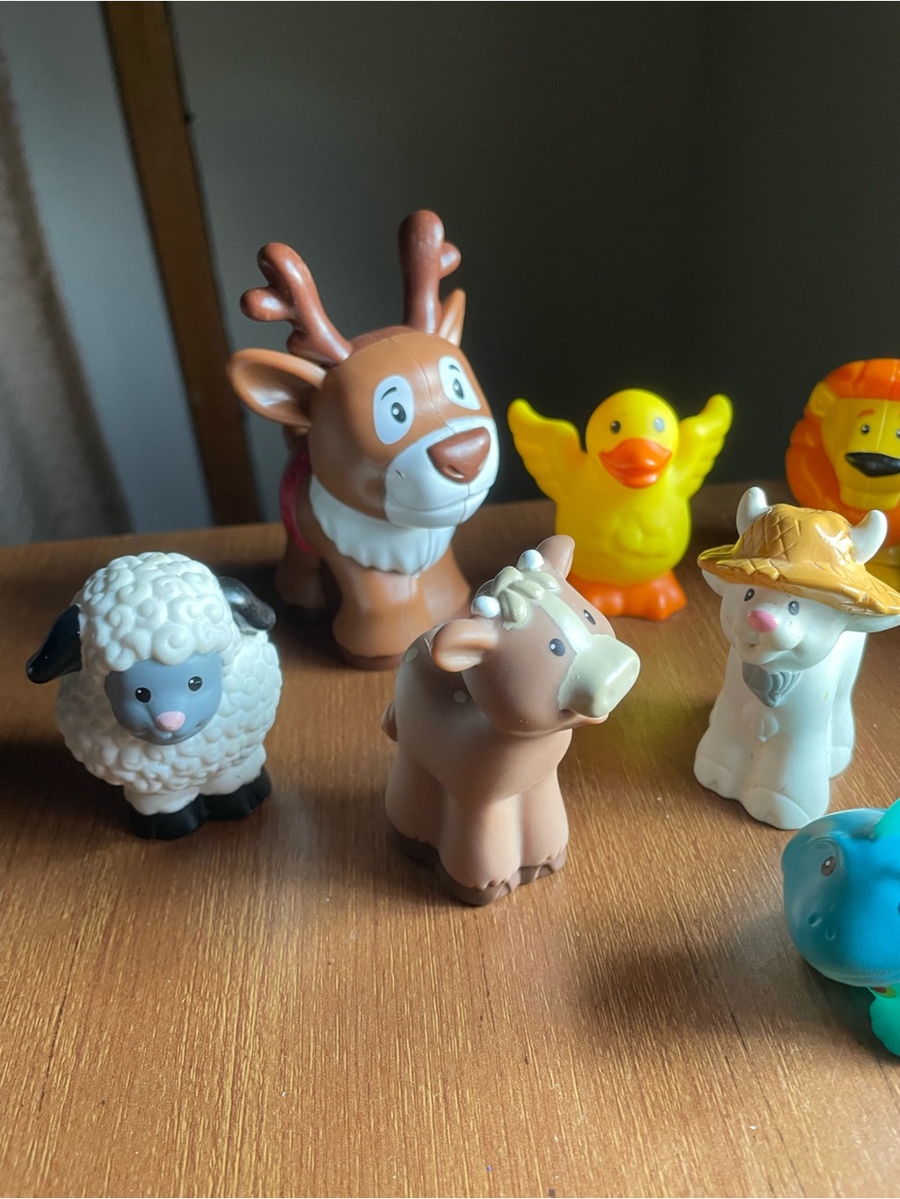 Lot of Little People Animals and Tractor - Picture 2 of 9